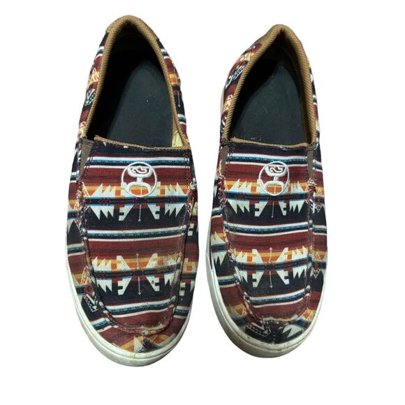 HOOey Men's‎ Shoes 8.5 M Loper Slip On Totem Multi MHYC026 Southwestern - Picture 1 of 6